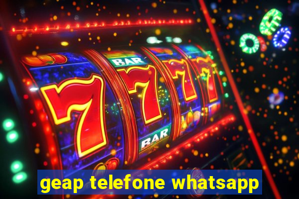 geap telefone whatsapp