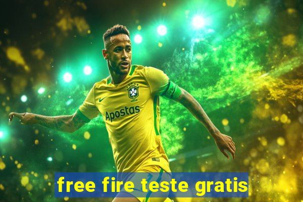 free fire teste gratis