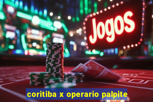 coritiba x operario palpite