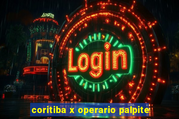 coritiba x operario palpite