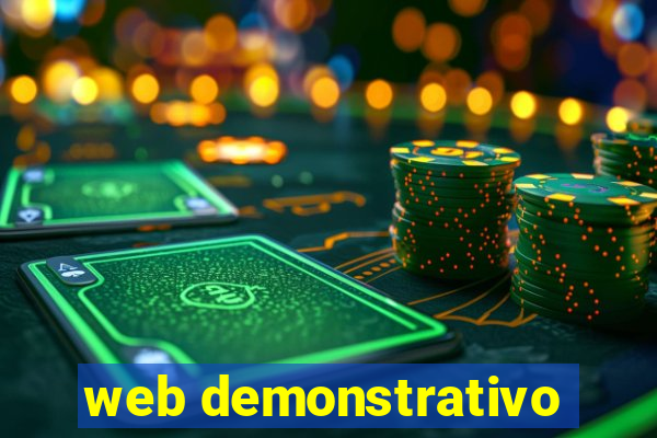 web demonstrativo