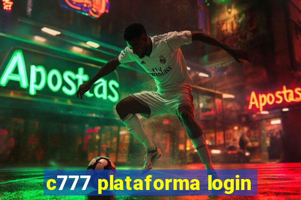 c777 plataforma login