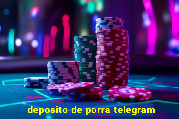 deposito de porra telegram