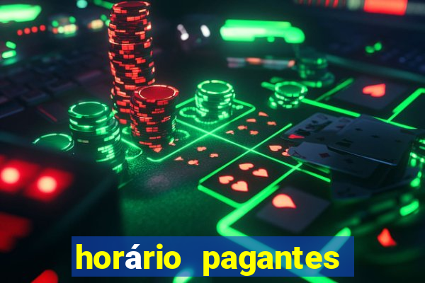 horário pagantes do fortune tiger