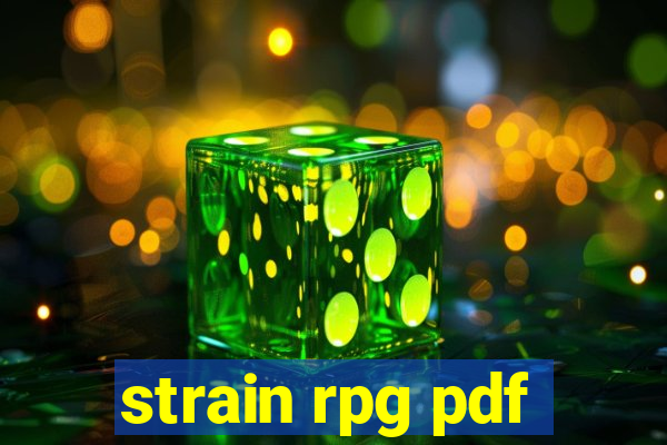 strain rpg pdf