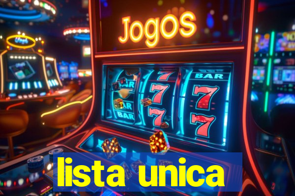 lista unica