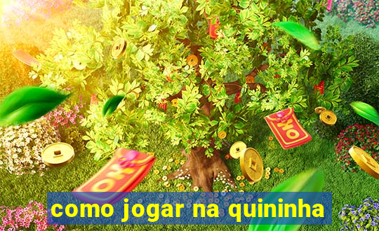 como jogar na quininha