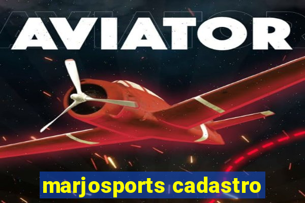 marjosports cadastro