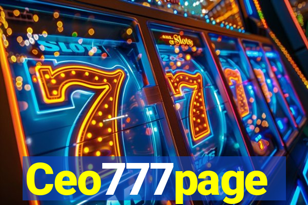 Ceo777page