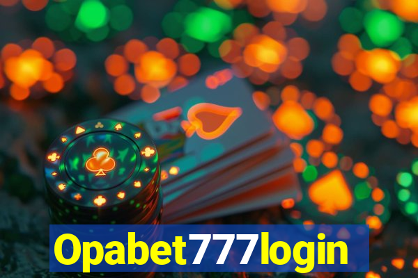 Opabet777login