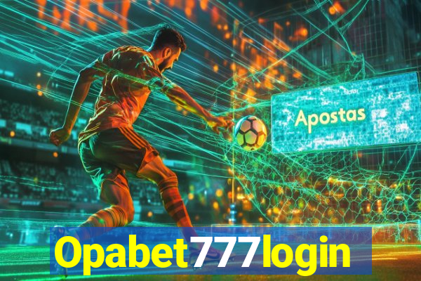 Opabet777login