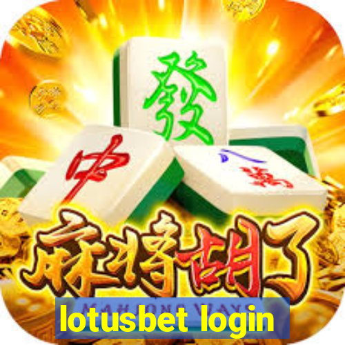 lotusbet login