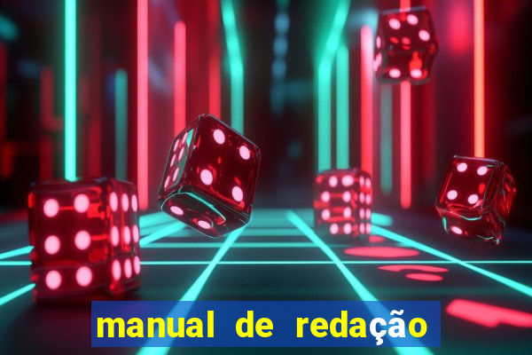 manual de redação folha de são paulo pdf