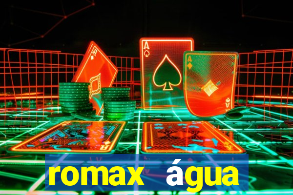 romax água sanitária agua sanitaria romax pronto fispq