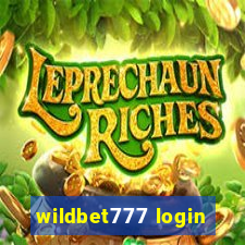 wildbet777 login