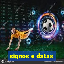 signos e datas