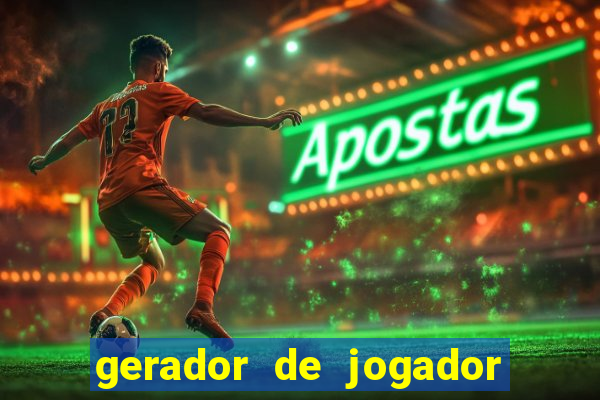 gerador de jogador de futebol