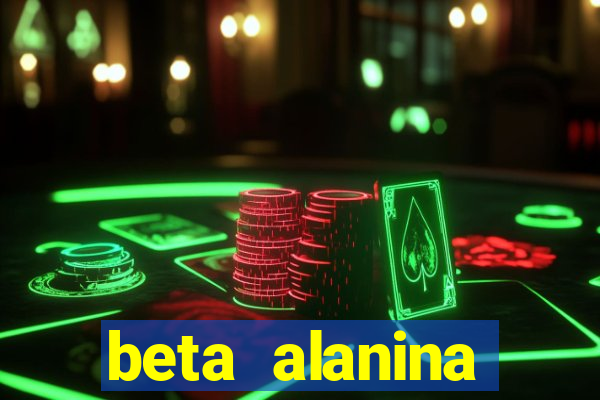 beta alanina aumenta a pressao