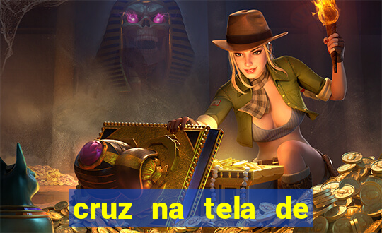 cruz na tela de cruz das