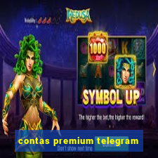 contas premium telegram