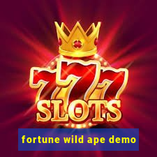 fortune wild ape demo