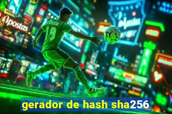 gerador de hash sha256