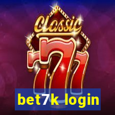 bet7k login