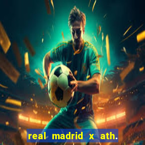 real madrid x ath. bilbao palpite