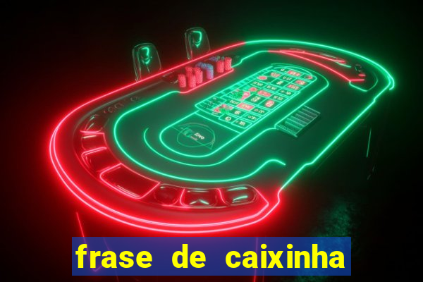 frase de caixinha de natal