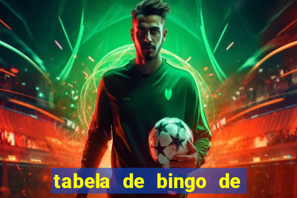 tabela de bingo de 1 a 100