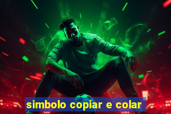 simbolo copiar e colar