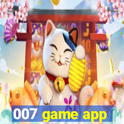 007 game app