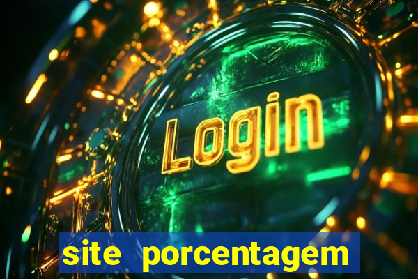 site porcentagem slots pg