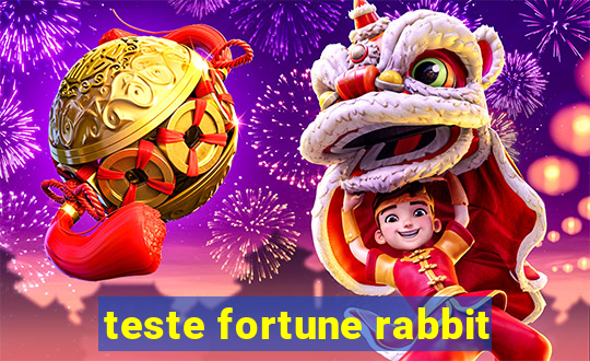 teste fortune rabbit