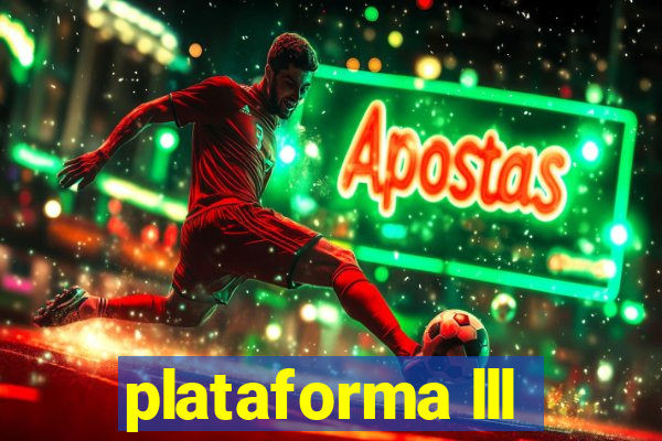 plataforma lll