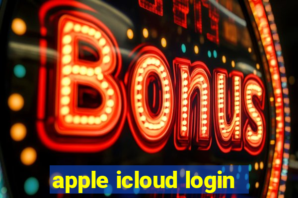 apple icloud login