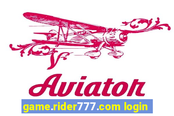 game.rider777.com login