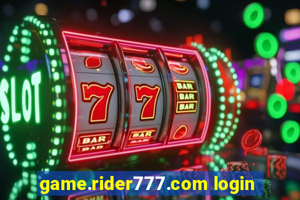 game.rider777.com login